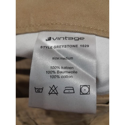 Джинсы Vintage Industries Greystone, beige, новые