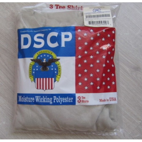 Комплект футболок DSCP 3шт. армии США, бежевые, новые