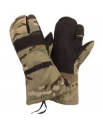 Рукавицы трехпалые с мембраной GORE-TEX армии Великобритании, MTP, б/у отличное состояние