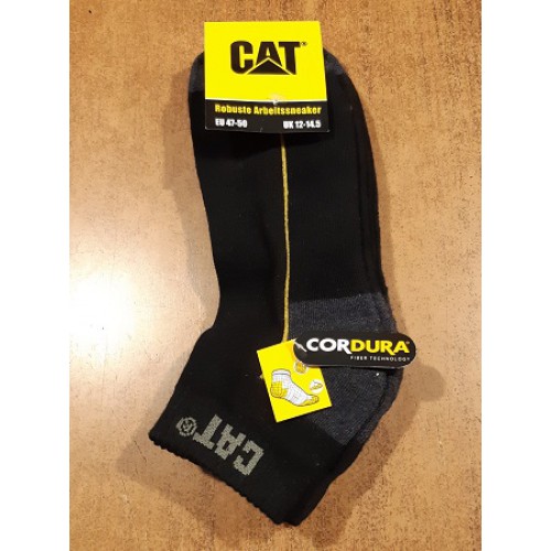 Носки рабочие укороченные CATERPILLAR CORDURA 3 пары, чёрные, новые