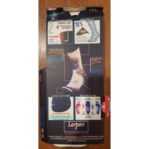 Носки Trekking Extreme Merino Wool, синие, новые
