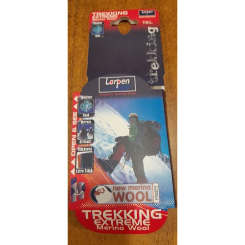 Носки Trekking Extreme Merino Wool, серо-синие, новые