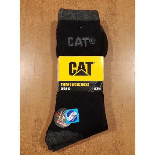 Термоноски рабочие CATERPILLAR 2 пары, чёрные, новые