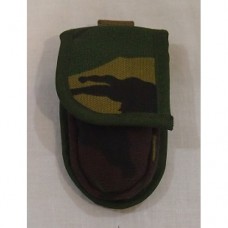 Подсумок для перочинного ножа с креплением Molle армии Голландии, Woodland, как новый