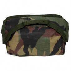 Подсумок малый горизонтальный с креплением MOLLE  армии Голландии, woodland, новый