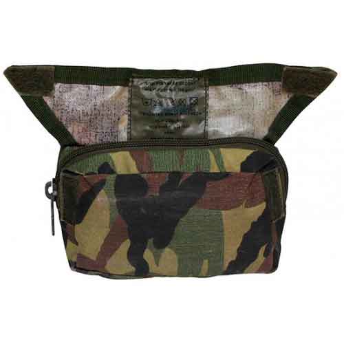 Подсумок малый горизонтальный с креплением MOLLE  армии Голландии, woodland, новый