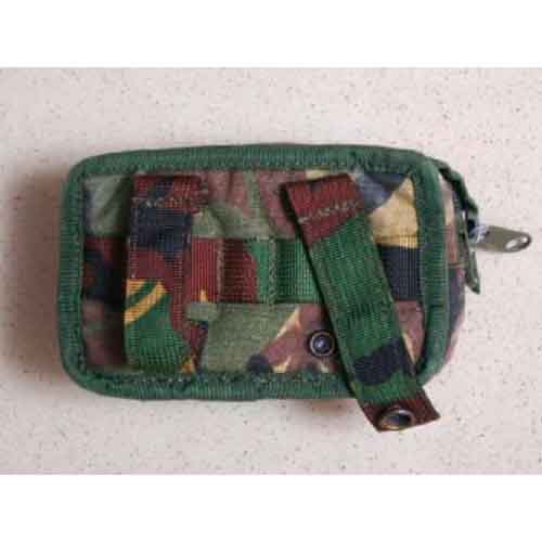 Подсумок малый горизонтальный с креплением MOLLE  армии Голландии, woodland, новый