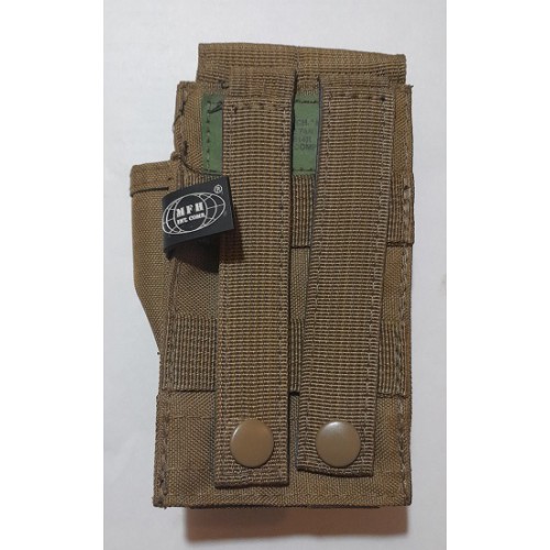 Подсумок под магазин Single Mag с крепление MOLLE, койот, новый