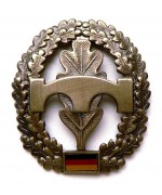 Кокарда инженерных частей Бундесвера, новая