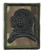 Нашивка Army Diver Qualification армии Великобритании, чёрная, новая