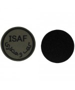 Шеврон на липучке "ISAF" армии Великобритании, олива, новый